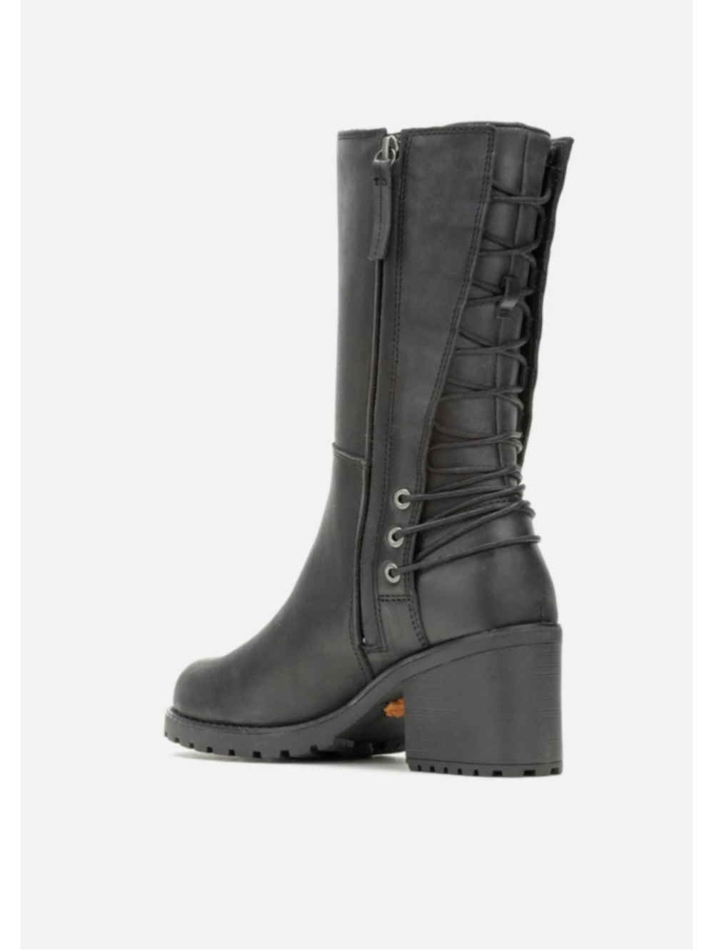 Harley-Davidson Women's Aldona Black 7.5 moto Boots D87268 new w/o box - Picture 5 of 6